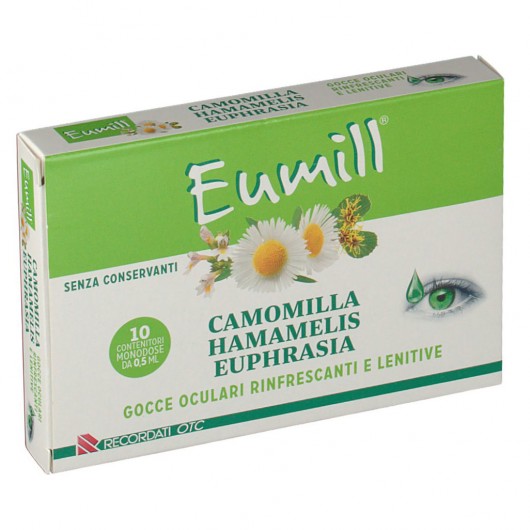 Eumill Camomilla Hamamelis Euphrasia 10x0 5ml